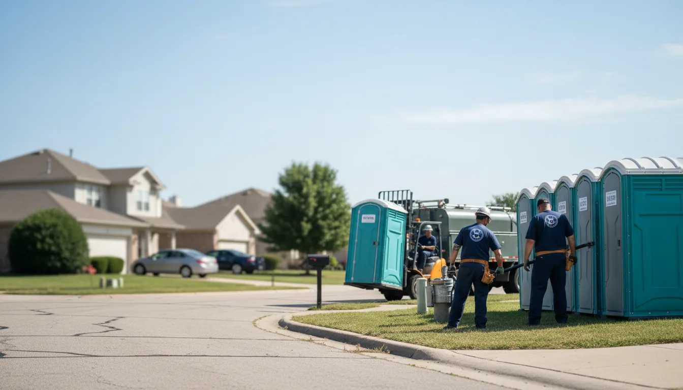Porta Potty Rental in Waynesville, IL near me